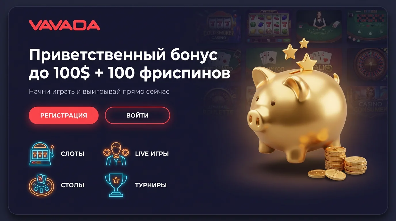 Вход в онлайн-казино Vavada через зеркало